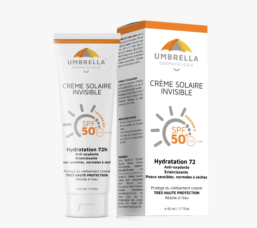UMBRELLA® Crème solaire invisible